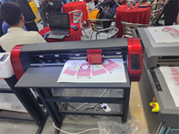 Plotter de Corte de Etiquetas DH24 con Doble Cabezal y Posicionamiento de Contorno, Ancho de Corte de 600 mm, Máquina de Troquelado de Etiquetas