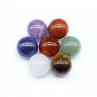 Cuentas de piedras preciosas pulidas, esferas de piedra de jaspe rojo, 14mm, bola de cristal, gran oferta, venta al por mayor