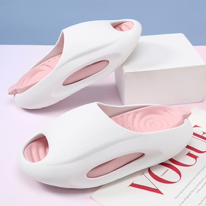 Chanclas de Verano para Mujer Guru, Suela Gruesa, Antideslizantes, para Interiores, con Plataforma, Diseño Boca de Pescado, Tallas 35-40 - Product Image 1