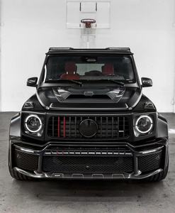 Para Mercedes W464 W465 G500 G63 Kit de cuerpo de fibra de carbono G500 G63 actualizado BS G800 estilo parachoques delantero y trasero arcos de rueda - Product Image 2