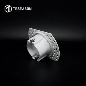 Support de Downlight Sans Cadre TP01AR1-MR11 en Aluminium, Taille de Coupe <span class=keywords><strong>63mm</strong></span>, Dimensions 68*95mm, Hauteur 33mm, IP20, Compatible Ampoule MR11 35mm - Product Image 6