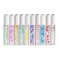 Fabricants de gloss à lèvres hydratant aux fruits, végan, sans cruauté, base d'huile essentielle, huile à lèvres