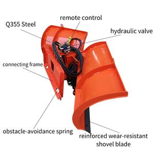 ที่กวาดหิมะถนนในฤดูหนาวใบมีดกันลื่นตัววี - Product Image 6