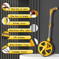 Roue de mesure mécanique, roue de mesure pour la marche, 318 mm/12 pouces