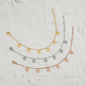 Acier inoxydable Malihini Pendentif <span class=keywords><strong>Kalea</strong></span> Charm Bracelet Étincelant Multi-Rond Conception Tendance Mode Unisexe Cadeau - Product Image 1