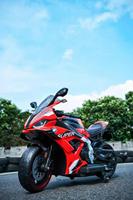 Haute puissance grande taille 550*2 moteur 12V7 alimenté par batterie enfants moto cuir siège EVA roues enfants monter sur la voiture