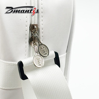 Sac de raquette de badminton portable réglable en cuir PU de marque Dmantis, lot de 2, étui de rangement premium, bandoulière sport, vente en gros OEM RB101