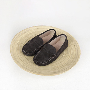 Usine de chaussures de styliste en cuir suédé à fond souple pour enfants mocassins Gommino mocassins - Product Image 2