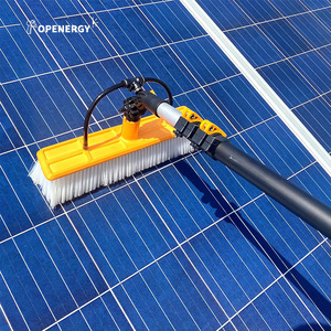 36FT/10.8M Water Fed Pole Telescopic Window Cleaner,Conservatory Roof Cleaner/Water Fed Extendable Brush/Window Clean Kit Roof Cleaning Tools With 20m Water Supply Hose - View #2