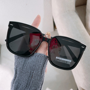 Xsy Large Face Sunglasses 809 Square Style Women Uv400 Protection <b>Grey</b> <b>Frame</b> Pc Material - Product Image 2