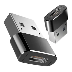 Adaptador USB tipo C de alta qualidade, conector Otg USB tipo C fêmea para USB A macho, adaptador de dados de sincronização de carga