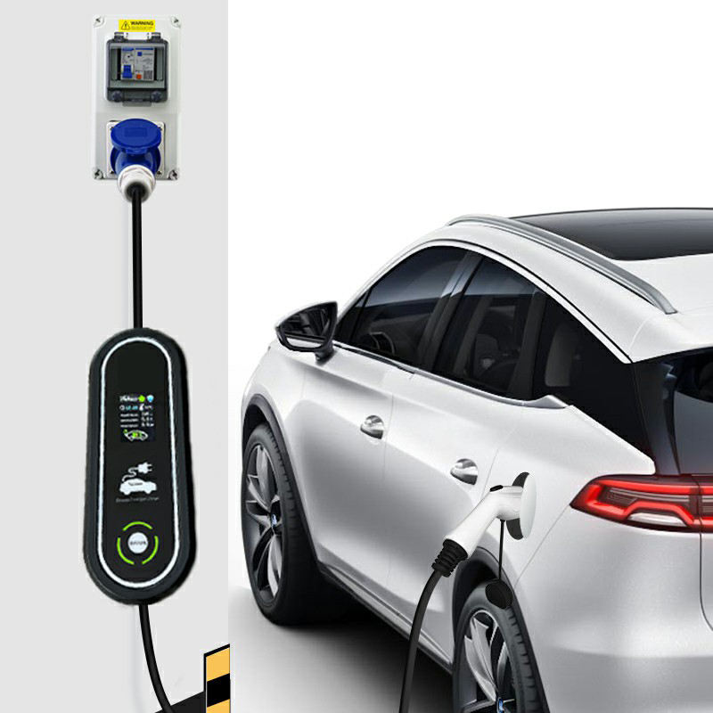 7kw(1ph) Type1 Ev Charger 8/10/13/16a With Ce Tuv