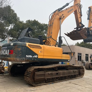 <b>Excavator</b> Hyundai 520L-9vs Korean <b>Excavators</b> Simple Engine <b>Machine</b> Construction Equipment hyundai 520 Used Machinery - Product Image 1