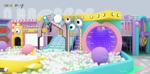 Âm nhạc kỳ cục theo chủ đề sân chơi trong nhà cho trẻ mới biết đi với đèn nhịp điệu và chơi mềm sáng tạo - Product Image 2