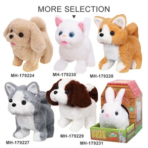 Peluche elettrico per animali domestici giocattolo rilassante cucciolo interattivo da passeggio per cani giocattolo con rete trapunta lavata tecnica per il compleanno - Product Image 6