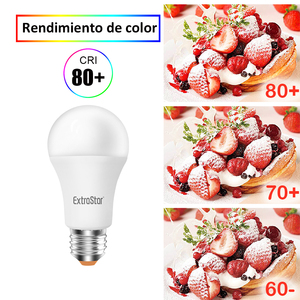 Paquete de 7 bombillas LED E27 de 12W, 960LM, A60 blanco cálido 3000K, Bombilla de tornillo Edison, no regulable - Product Image 3