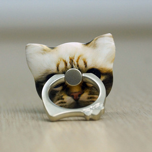 gato teléfono móvil anillo de hebilla de creativos de soporte de coche de la <span class=keywords><strong>empresa</strong></span> de pequeño regalo titular personalización - Product Image 4
