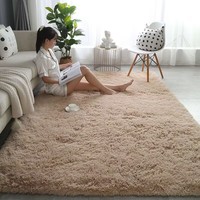 Tapis moelleux en gros pour chambre à coucher, usage domestique, extérieur, salon, tapis moelleux pour salon