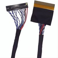 Doppeltes 8-Zoll-LCD-Bildschirmkabel LVDS FIX-30P-S8 Doppeltes 8-Zoll-Bildschirmkabel Treiberplatinenkabel