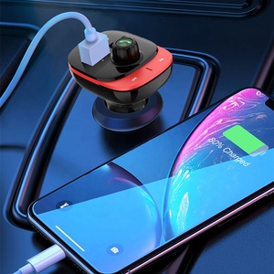 Belking C22 manos libres para coche FM Transmisor coche Bluetooth MP3 reproductor de música con cargador USB Dual - Product Image 2