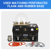 Machine de moulage sous vide pour bijoux en or 220V 1000W, moulageur de haute qualité pour la fabrication de bijoux en argent, cuivre et autres métaux