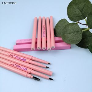 Vente chaude stylo à <span class=keywords><strong>sourcils</strong></span> Double extrémité marque privée torsion finition mate maquillage crayon à <span class=keywords><strong>sourcils</strong></span> avec <span class=keywords><strong>brosse</strong></span> - Product Image 1