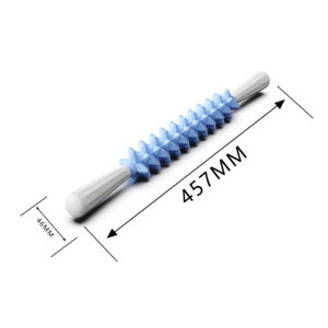 Rullo Massaggiante per Polpacci, Cosce, <span class=keywords><strong>Braccia</strong></span>, Vita <span class=keywords><strong>e</strong></span> Piedi in Materiale TPR da 45,7 cm per Rilascio Miofasciale <span class=keywords><strong>e</strong></span> Punti di Agopuntura - Product Image 4