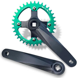 Juego de <span class=keywords><strong>Bielas</strong></span> para Bicicleta de Montaña con Plato de 152/165/175 mm, Orificio Cuadrado, 104BCD, 30/32T/34T/36T/38T - Product Image 4