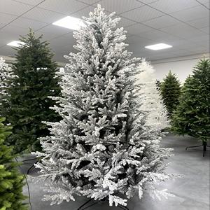 Cây thông Noel nhân tạo phủ nhung PVC cao cấp, cao từ 4 đến 10 feet, dùng trang trí Giáng sinh - Product Image 1