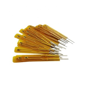 Pour batterie réponse rapide mf55 thermistance <span class=keywords><strong>ntc</strong></span> à couche mince 10K 3435 3950 5*25mm 50mm 75mm - Product Image 2