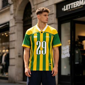 Uniforme de Fútbol Personalizado al por Mayor, Uniforme de Fútbol Sublimado de Alto Rendimiento, Logotipo Personalizado, Número, Nombre del Equipo, Transpirable, de Secado Rápido - Product Image 1