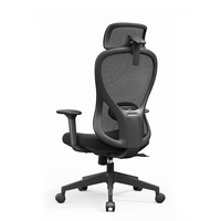 Chaise de bureau ergonomique moderne en maille à dossier haut, testée BIFMA, avec accoudoirs 3D réglables et soutien lombaire pivotant, vente en gros