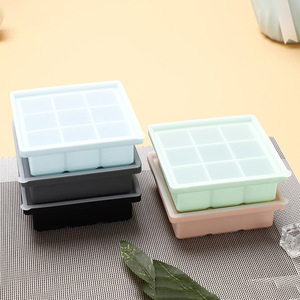แม่พิมพ์น้ำแข็งซิลิโคน 9 ช่อง แบบถอดฝาได้ ปลอดสาร BPA ได้รับการรับรองมาตรฐาน LFGB สำหรับเทศกาลคริสต์มาส ใช้งานง่าย - Product Image 3