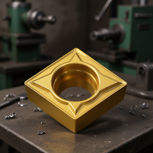 Plaquette de tournage CCMT 80 degrés positive, taille Mm, pour la coupe des métaux - Product Image 3