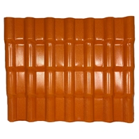 Materiales de Construcción, Tejas para Techo, Tejas Corrugadas Impermeables, Fabricante de Origen, Tejas de Plástico ASA PVC, Resistentes a la Corrosión