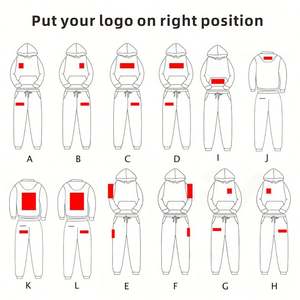 Sweat-shirts et hoodies unisexes en coton 100% - Poids lourd - Coupe ample - Impression personnalisée du logo - Product Image 3