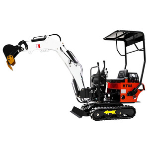 Miniexcavadora HT08 Tipo Oruga con Radio de Giro Corto para Uso en Jardinería, Agricultura y Construcción - Product Image 1