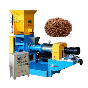 Fish Food Manufacturing Machine Floating Fish Feed Mill Pellet Extruder Making Machine