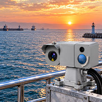 Système de caméra PTZ de surveillance périmétrique pour la sécurité des zones aquatiques et le bord de mer