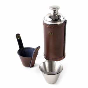 Flacon portable de luxe de 8oz en acier inoxydable de marque personnalisée Flasque à whisky noir mat pour <span class=keywords><strong>Mastermind</strong></span> Ledaig Paddy - Product Image 4