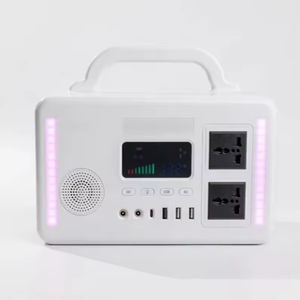 Station d'alimentation portable d'extérieur 300W 192WH384WH, batterie lithium-ion rechargeable avec sortie TYPE-C, source d'alimentation par panneau solaire - Product Image 2