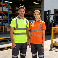 Camisetas de Trabajo de Alta Visibilidad de Secado Rápido Personalizadas para Trabajadores, Ingenieros de Soldadura Química, Reparadores, Limpiadores, Minería, Construcción