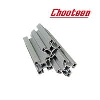 Article Profilé en alliage d'aluminium 6063 T5 anodisé Extrusion 4040 t Fente 10