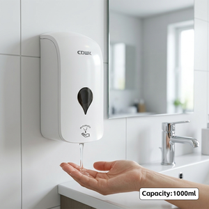 Distributeur automatique de <span class=keywords><strong>savon</strong></span> commercial CDWK en gros, 1L, pulvérisateur <span class=keywords><strong>d</strong></span>'alcool liquide, gel, mousse/pulvérisateur/<span class=keywords><strong>goutte</strong></span> à pompe, capteur automatique - Product Image 1