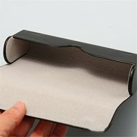 Étui de protection rigide en cuir PU pour lunettes de soleil et de lecture, vente en gros