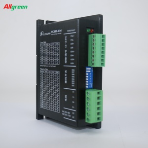 ไดรเวอร์สเต็ปเปอร์มอเตอร์ Allgreen 2 เฟส Nema23 DC แรงดันไฟฟ้า 20V~50V 4.2A 200~25600ppr ระบบ Open Loop สำหรับเครื่องจักรอัตโนมัติ - Product Image 1