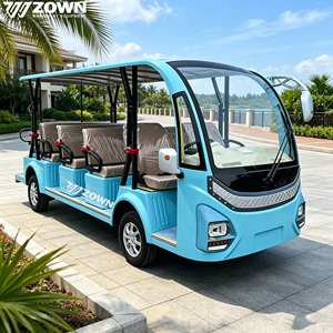 Autobús Turístico Eléctrico con Batería de Litio, Bajo Ruido, Neumáticos Sólidos, Asientos Personalizados para Transporte en Zoológicos, Ciudades Antiguas y Jardines Botánicos - Product Image 1