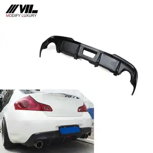 G37 Fiberglass Rear Bumper Diffuser for Infiniti G37 Sedan 4D