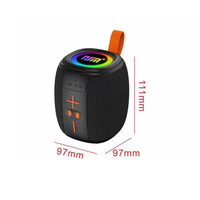 Altavoz Bluetooth Portátil Clásico Popular HM-802, Radio FM/TF/USB/TWS Estéreo, Altavoz Inalámbrico con Bajos Superpotentes