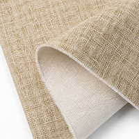 Tissu tricoté en trame de soie de lait et élasthanne/polyester à motif géométrique, extensible, respirant et infroissable, pour housses de canapé et de chaise, direct usine